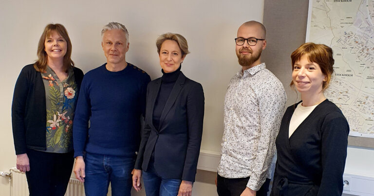 Idag fick vi besök av Jeanette Lesslie Wikström, vd SäkerhetsBranschen, en förening för säkerhetsföretag