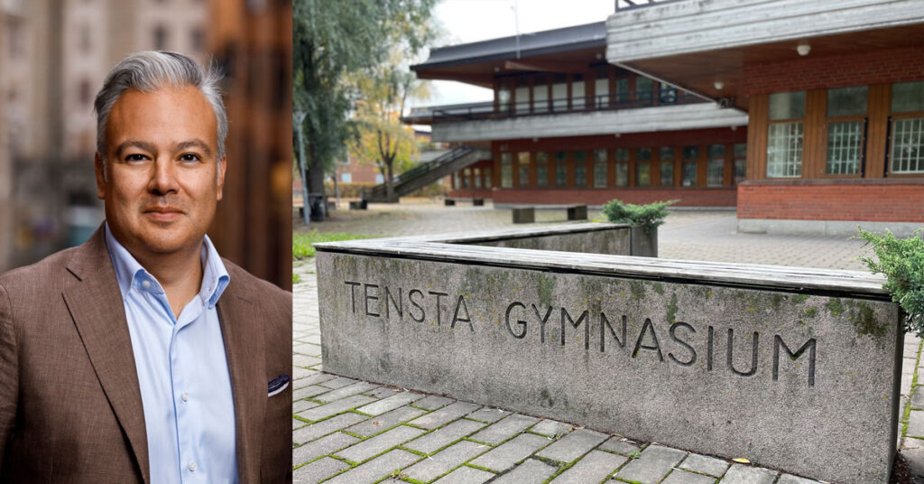 Nils Styf, vd Hemsö - Tensta Gymnasium